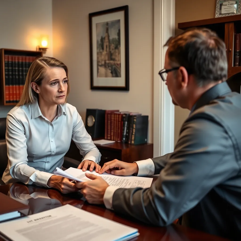 contested divorce lawyer Powhatan VA