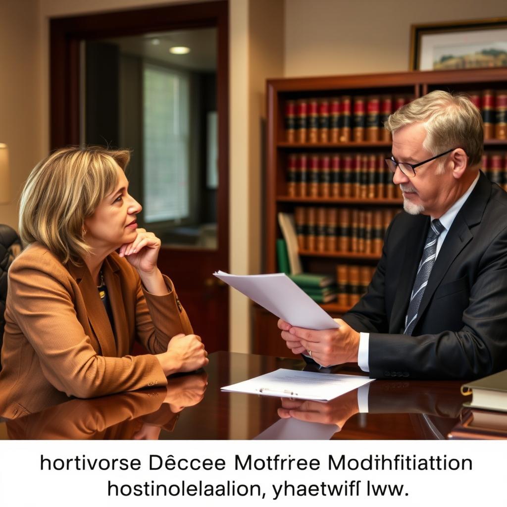 Divorce Decree Modification Lawyer Shenandoah County